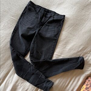 J Brand Maria Black Skinny Jeans